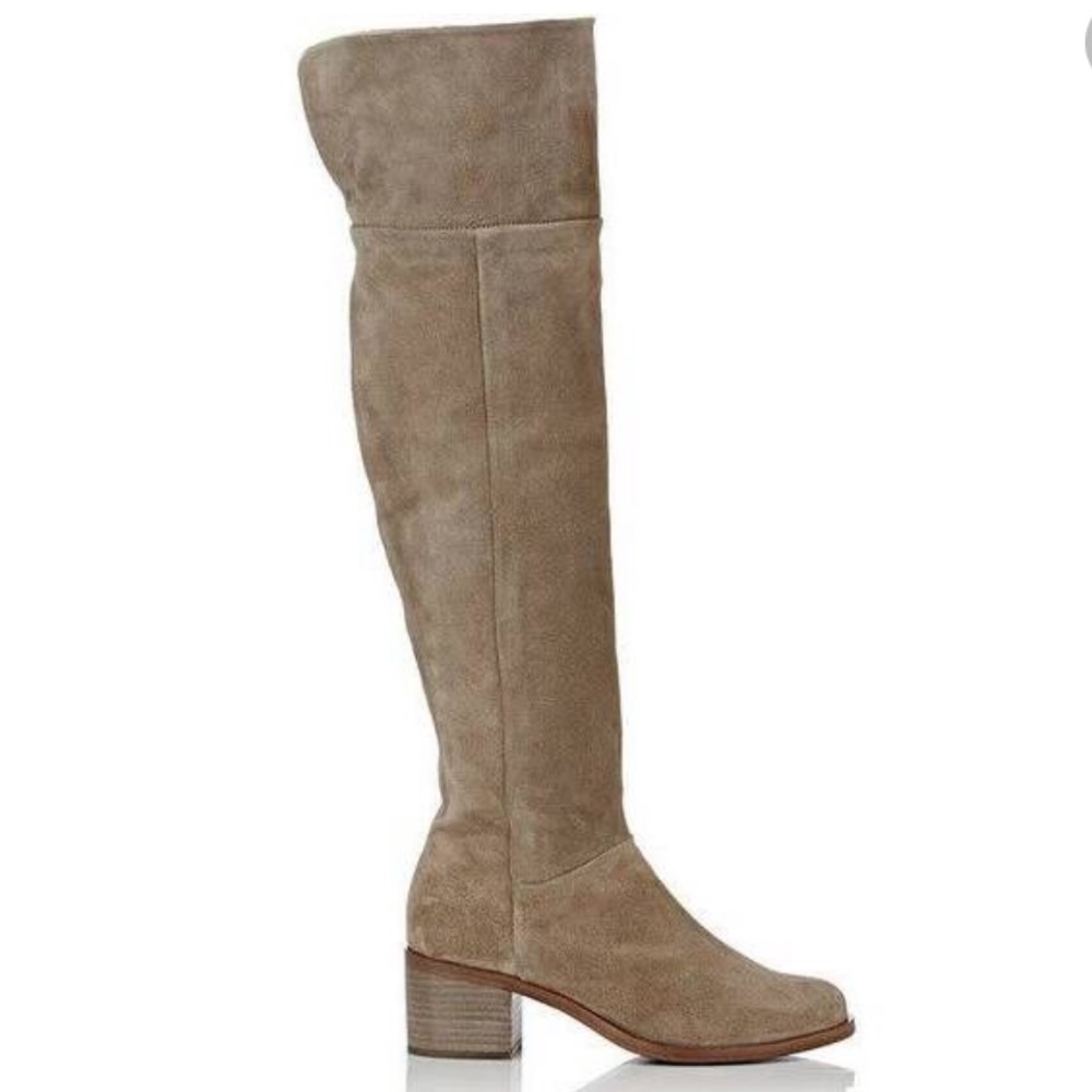 Rag & Bone over the knee suede boots - Picture 1 of 8